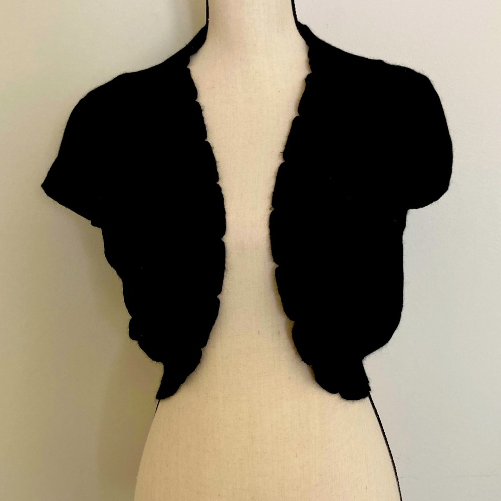 Black Limited Edition Shrug
